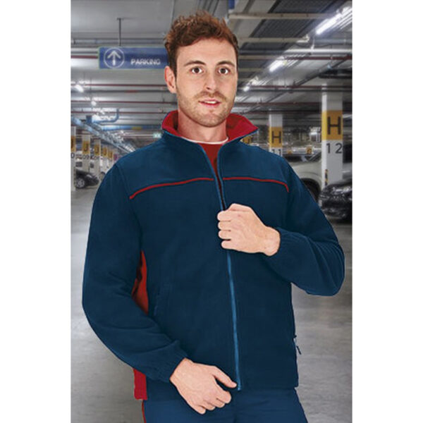 Fleece Jacket THUNDER z nadrukiem