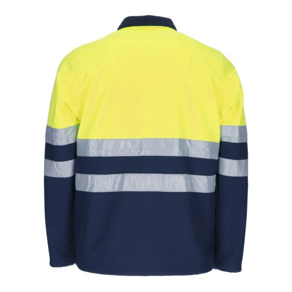 Hi-Vis Softshell jacket STORM z nadrukiem - obrazek 3