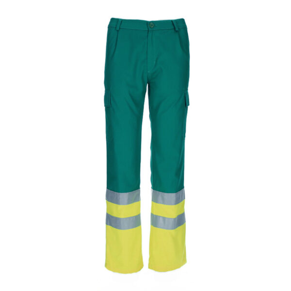 Hi-Vis trousers TRAIN z nadrukiem - obrazek 3