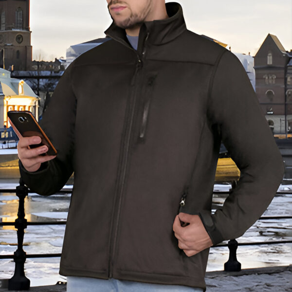 Softshell Jacket GRIZZLY z nadrukiem