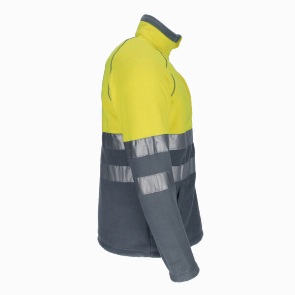 Hi-Vis Fleece jacket ANETO z nadrukiem - obrazek 4