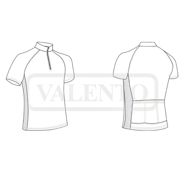 Cycling Jersey BENASQUE z nadrukiem - obrazek 3